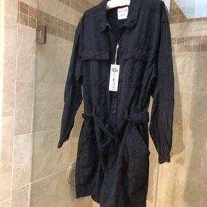 New with tags Chelsea DoBoer Romper xl/2xl plus size linen cotton Lily lottie